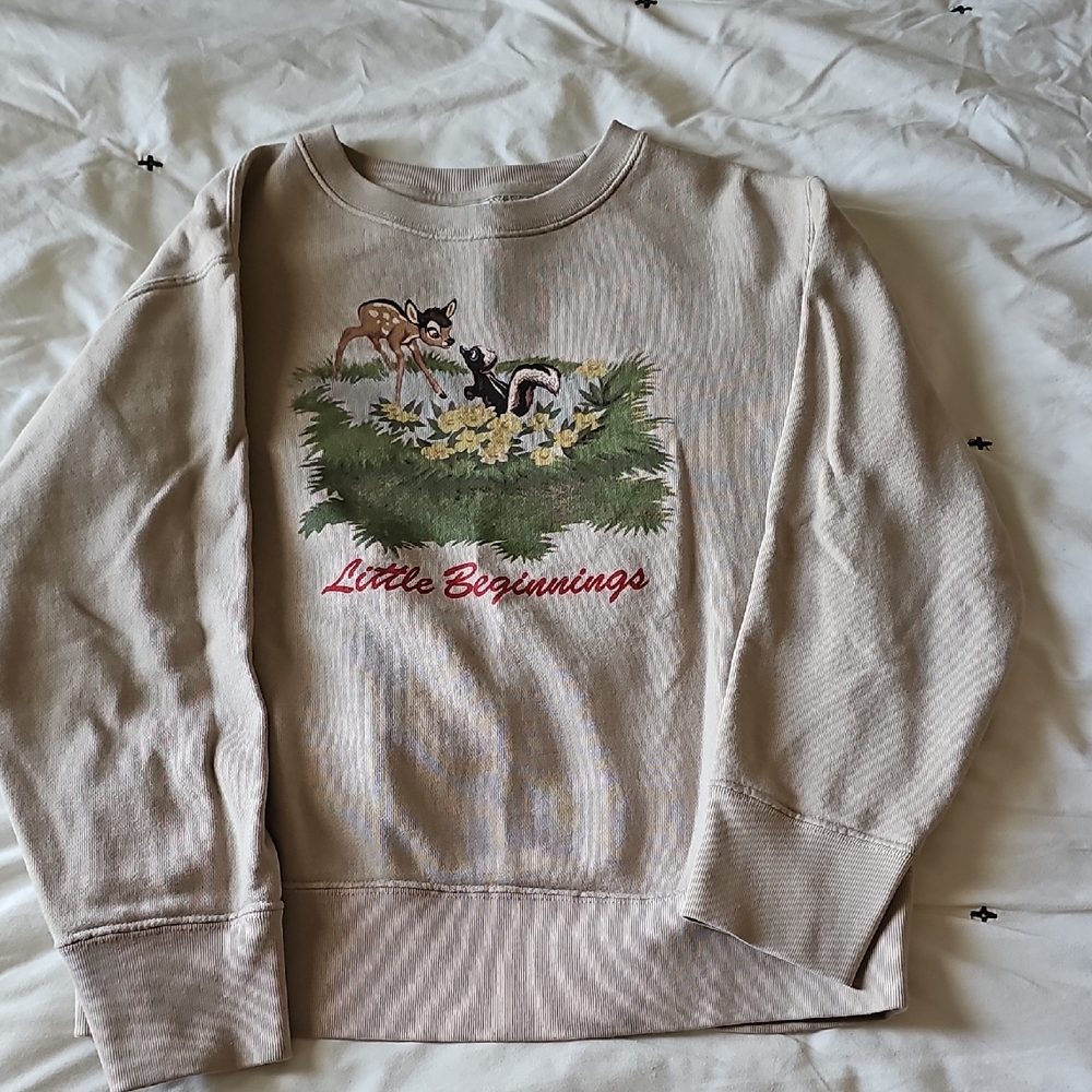 Uniqlo Girl's Beige Knit Sweater